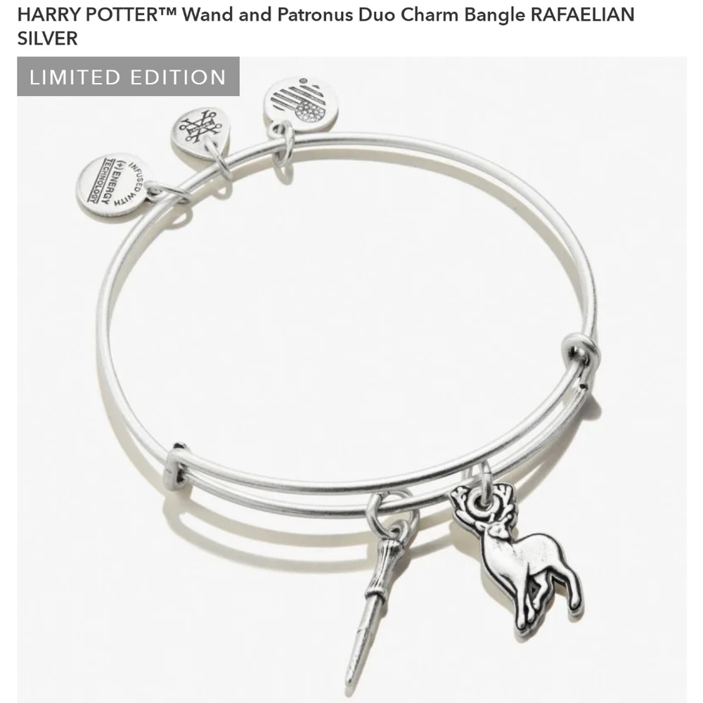 Harry Potter Wand and Patronus bangle